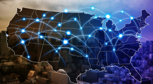 communication network of united states